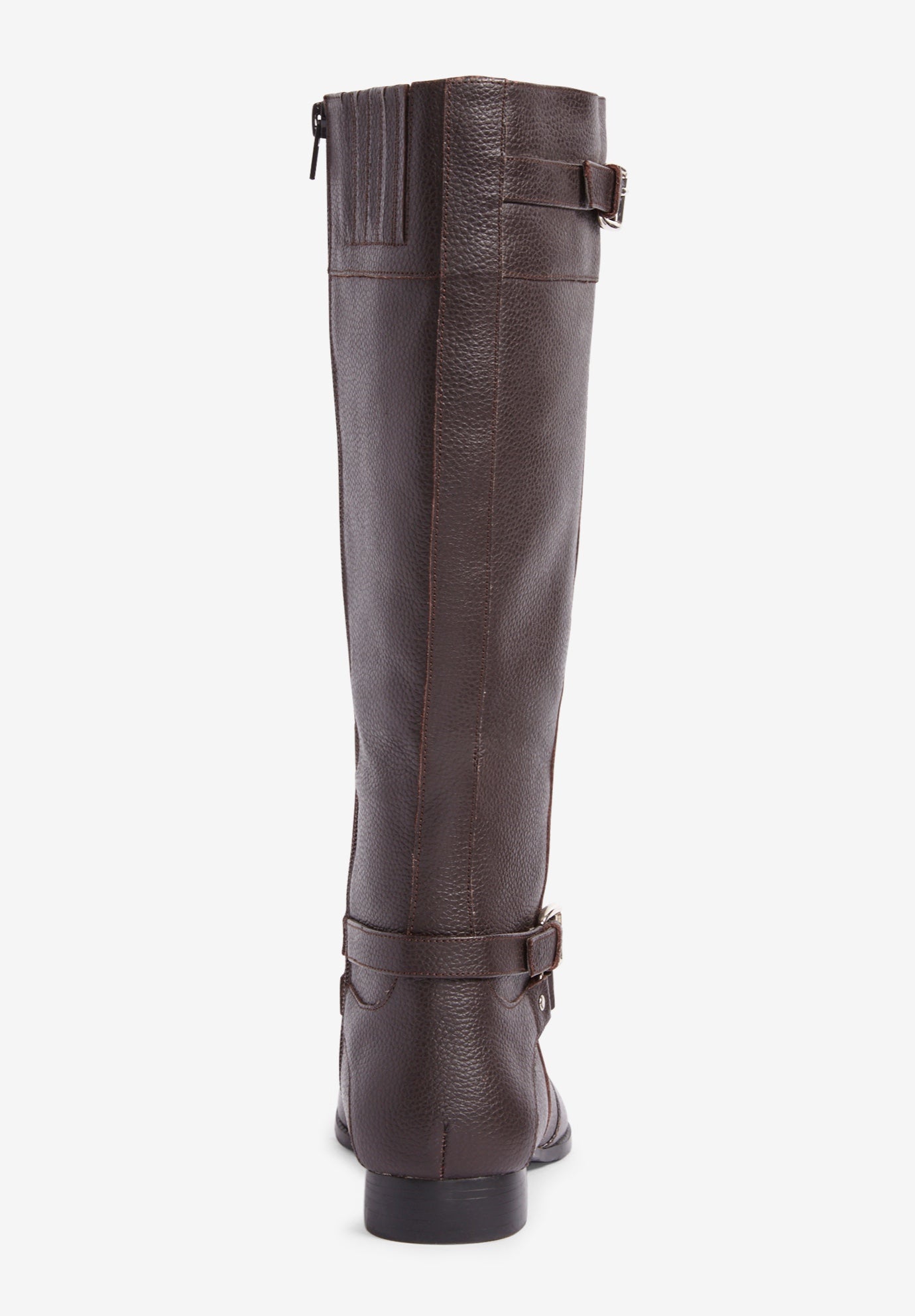 The Janis Tall Wide Calf Leather Boot By Comfortview image number 1