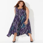 AnyWear Reversible Crisscross V-Neck Maxi Dress image number null