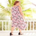 AnyWear Reversible Crisscross V-Neck Maxi Dress image number null