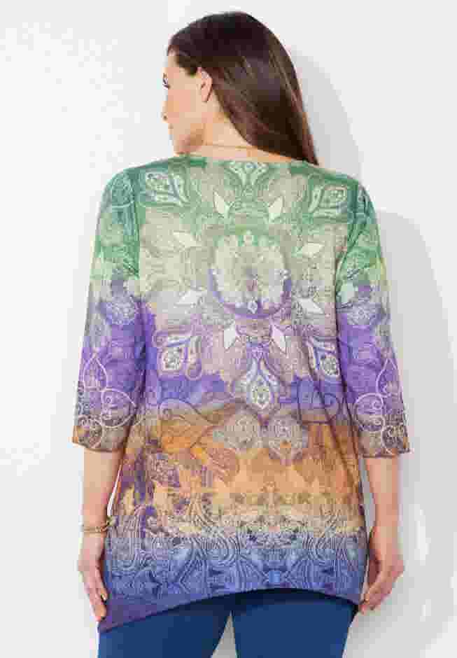 Artistry V-Neck Tunic image number 1