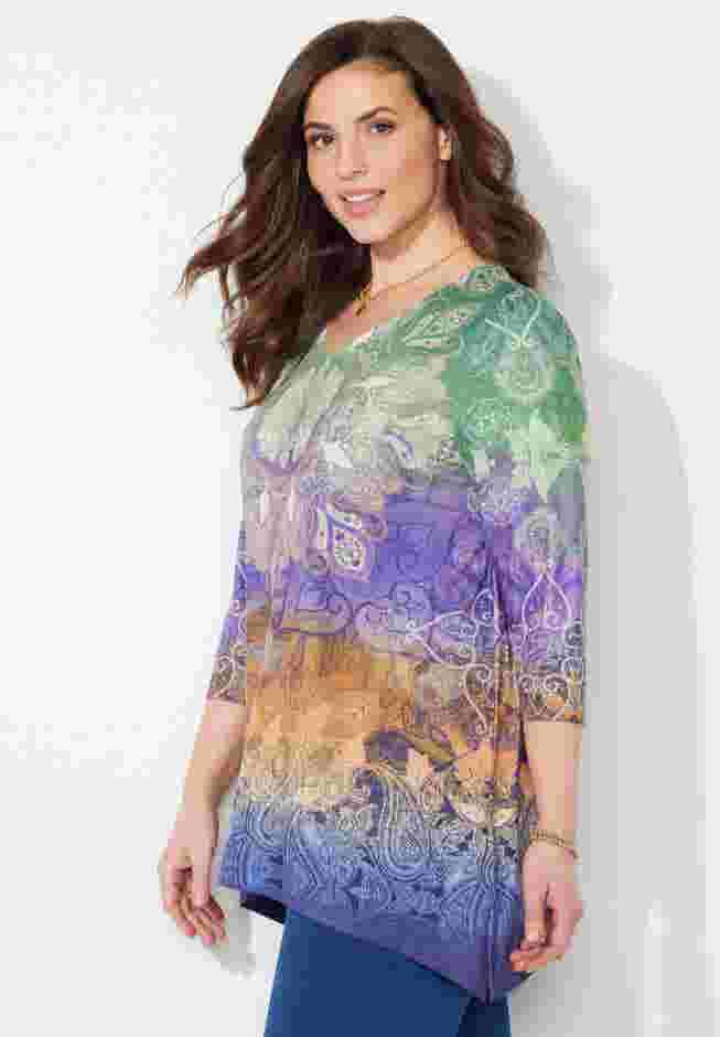 Artistry V-Neck Tunic image number 2