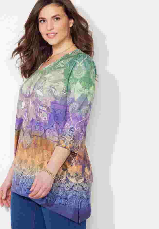 Artistry V-Neck Tunic image number 3