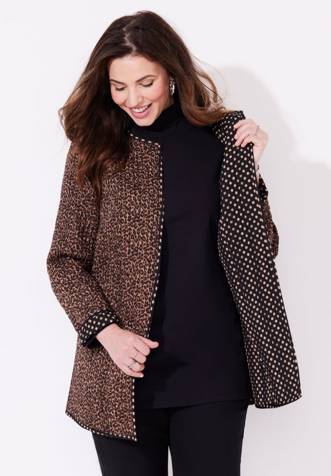 Reversible Quilted Jacket image number 3