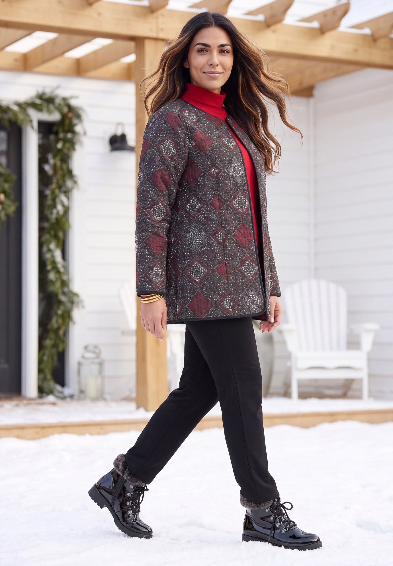 Reversible Quilted Jacket image number 2