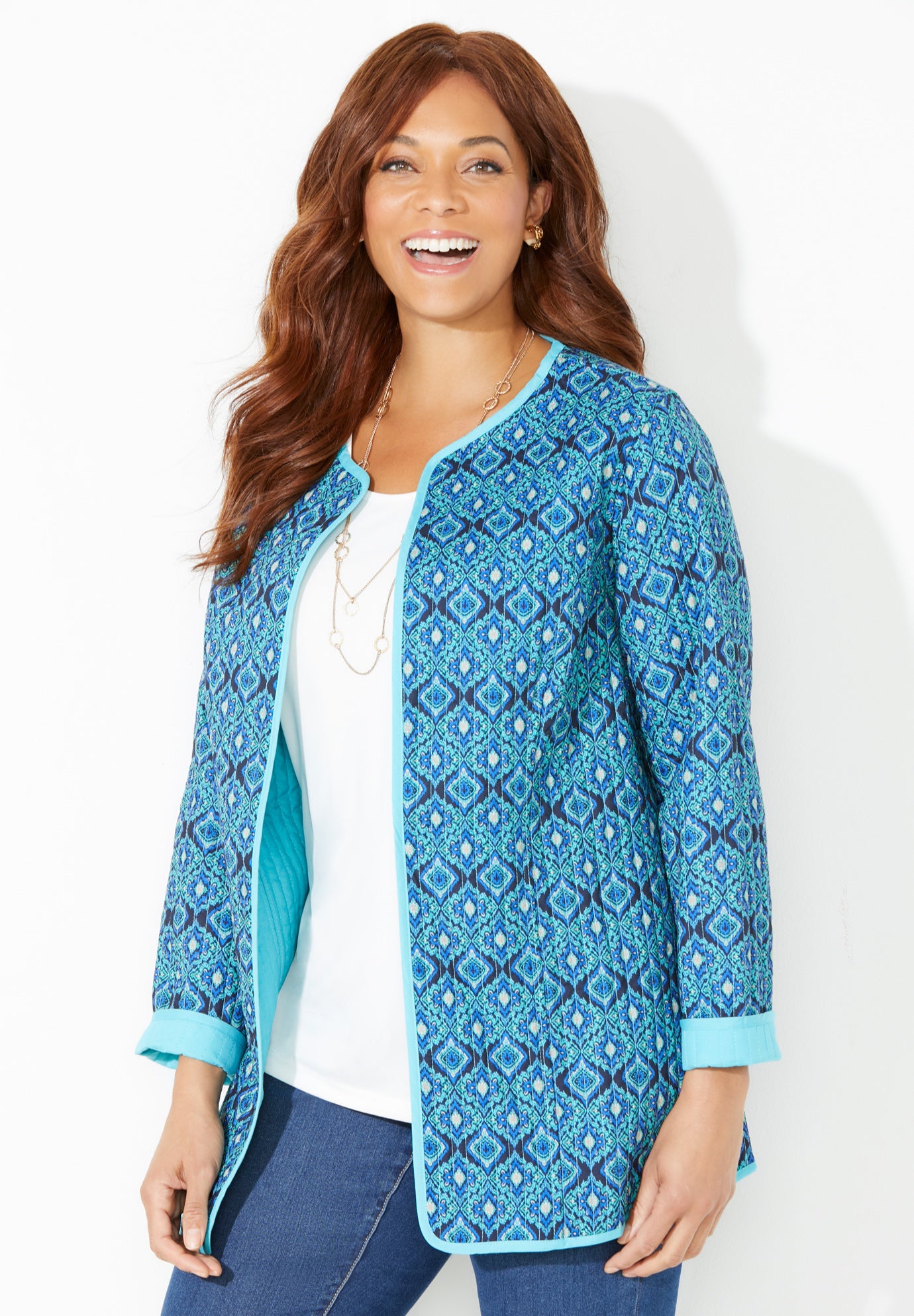 Reversible Quilted Jacket image number 0