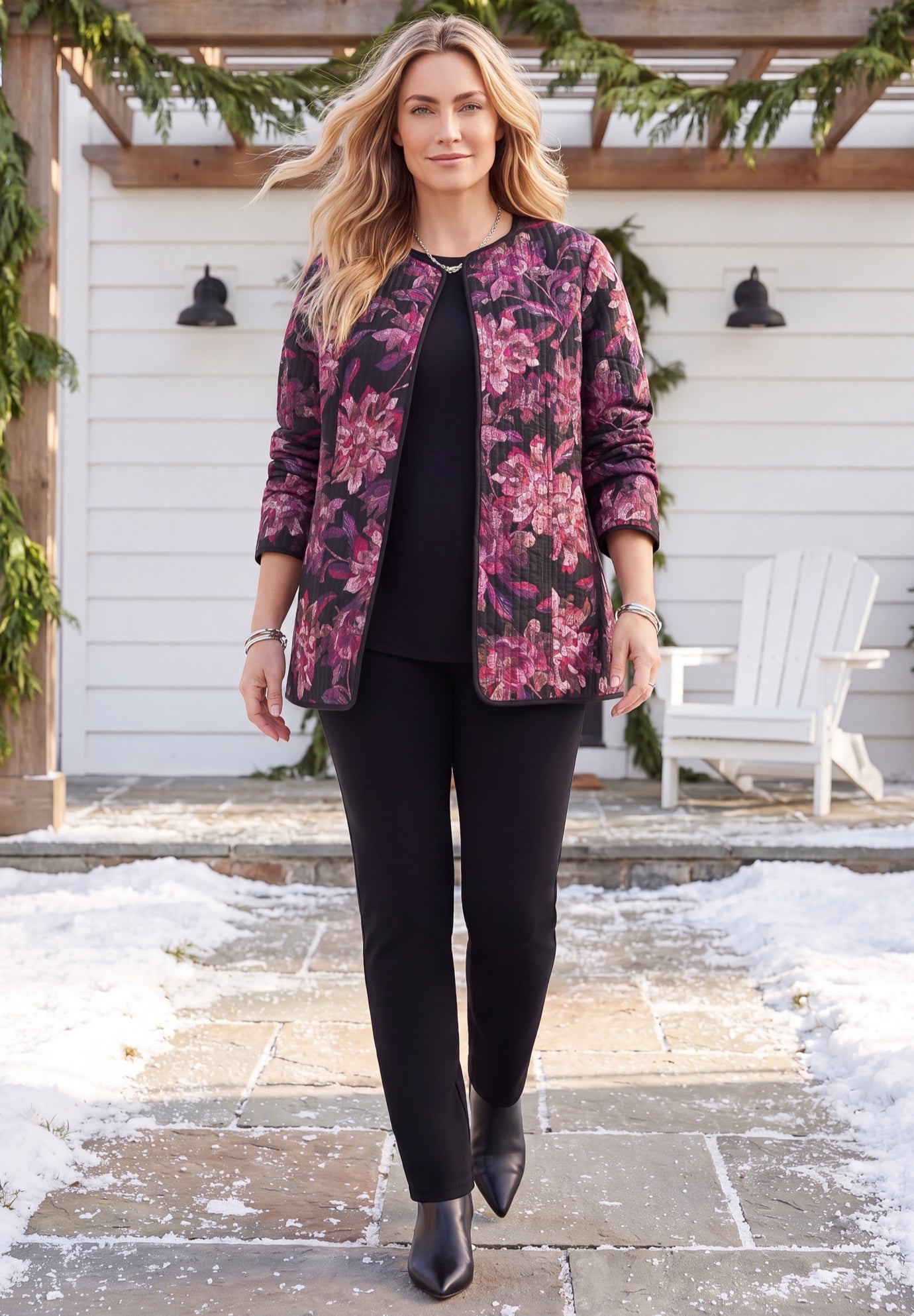 Reversible Quilted Jacket image number 0