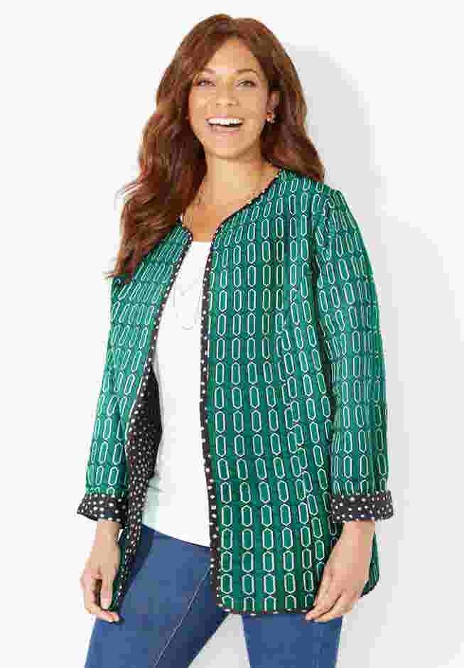 Reversible Quilted Jacket image number 0