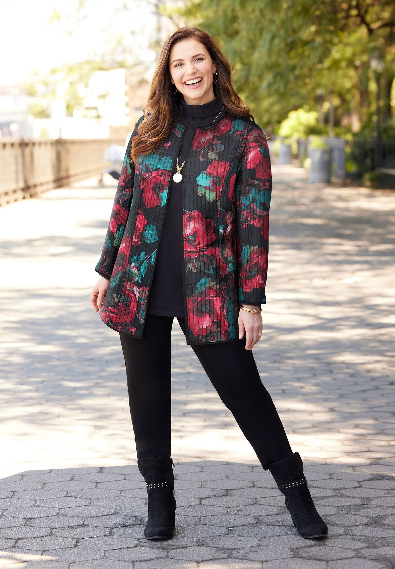 Reversible Quilted Jacket image number 0