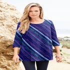 Ultimate Three Quarter Sleeve Swing Tee image number null