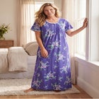 Long Pintuck Knit Gown image number null