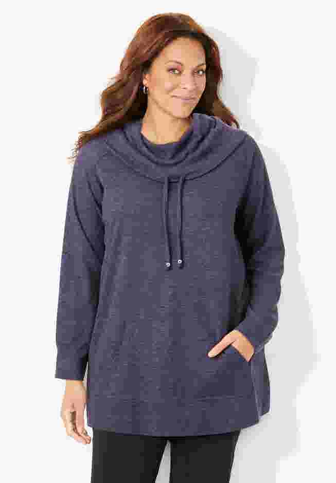 Impossibly Soft Cowlneck Top image number 0