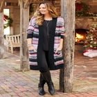 Classic Fair Isle Coatigan image number null