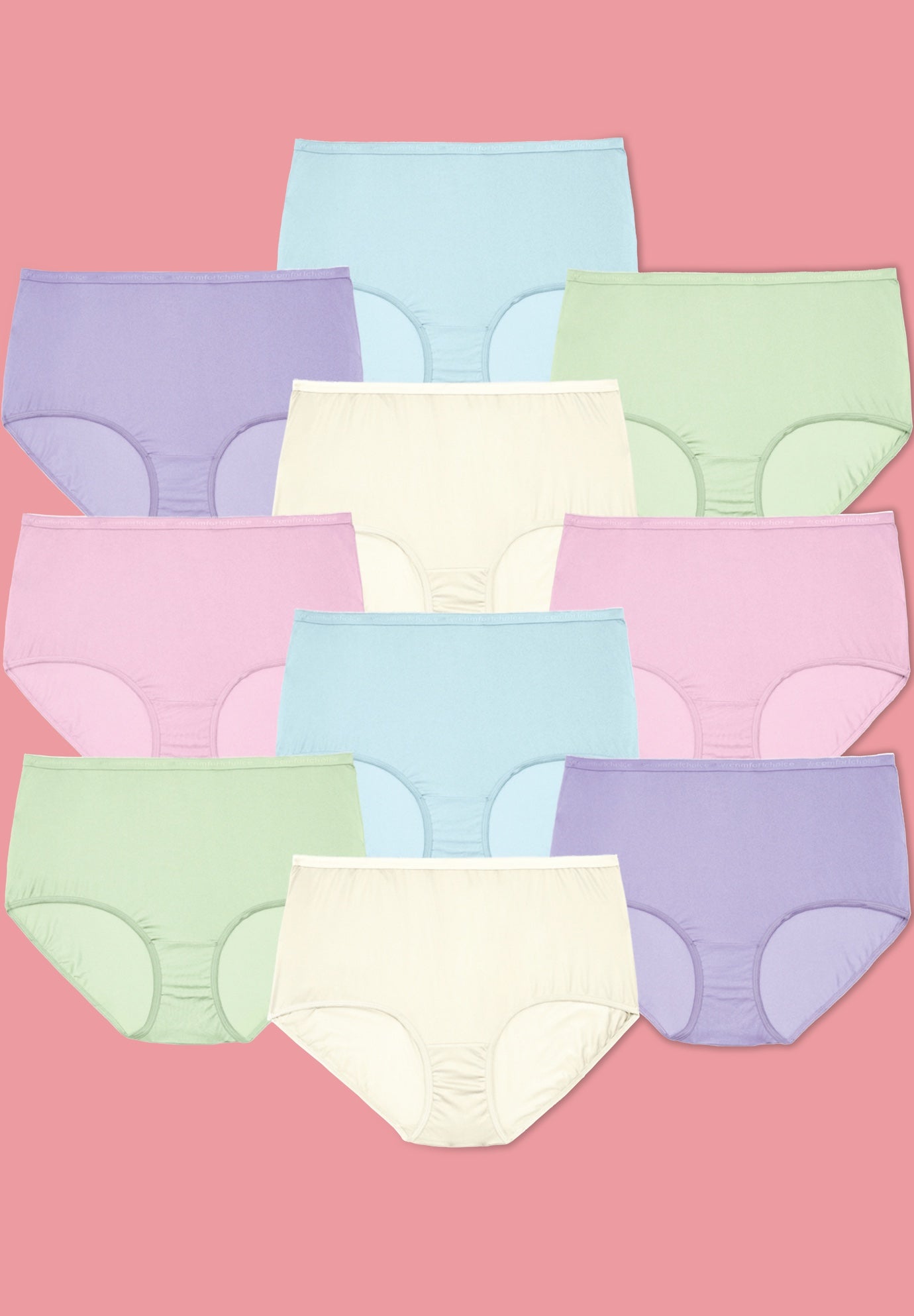 Full Coverage Cotton Brief 10-Pack image number 0