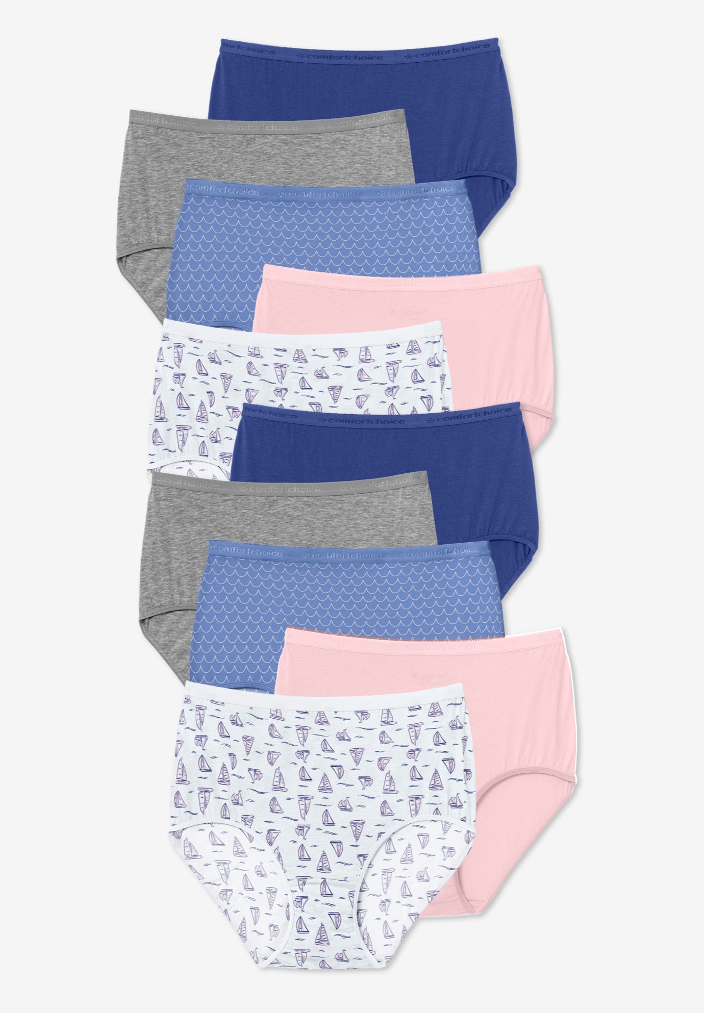 Full Coverage Cotton Brief 10-Pack image number 0