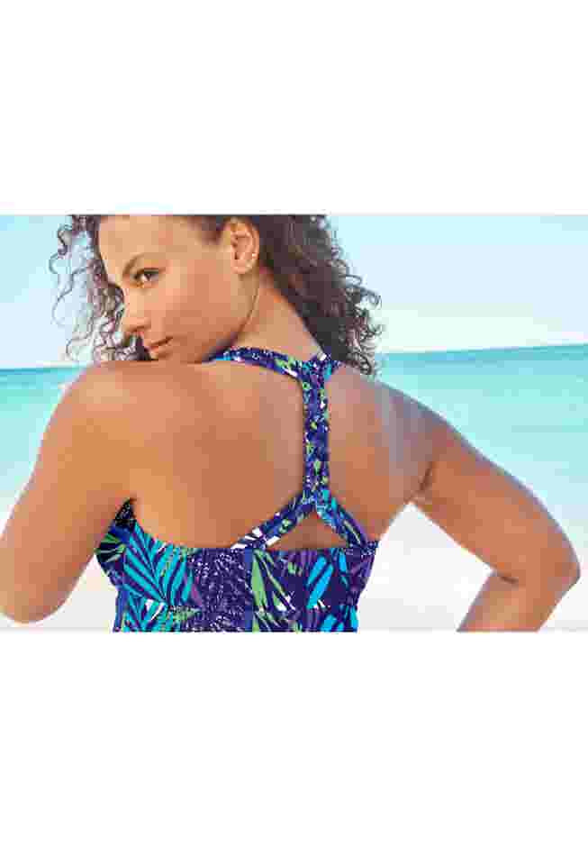 Longer Length Braided Tankini Top image number 6