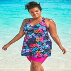 Longer Length Braided Tankini Top image number null