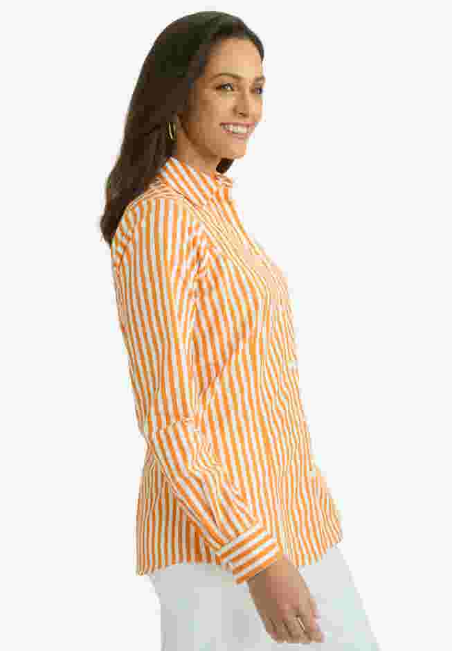 Wrinkle-Free Stretch Poplin Shirt image number 2
