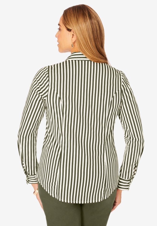 Stretch Poplin Shirt image number 1