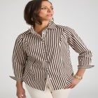 Stretch Poplin Button-Down Shirt image number null
