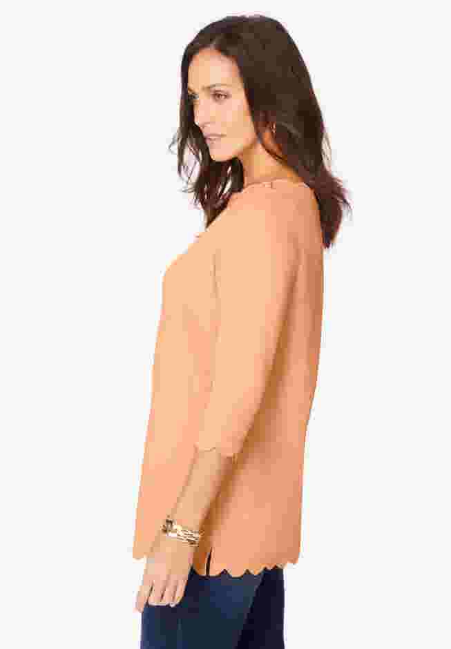 Scallop Boatneck Tunic image number 2