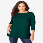 Scallop Boatneck Tunic image number 0