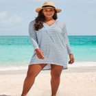 Pack & Go Wrinkle-Resistant Cover Up Hoodie Dress image number null