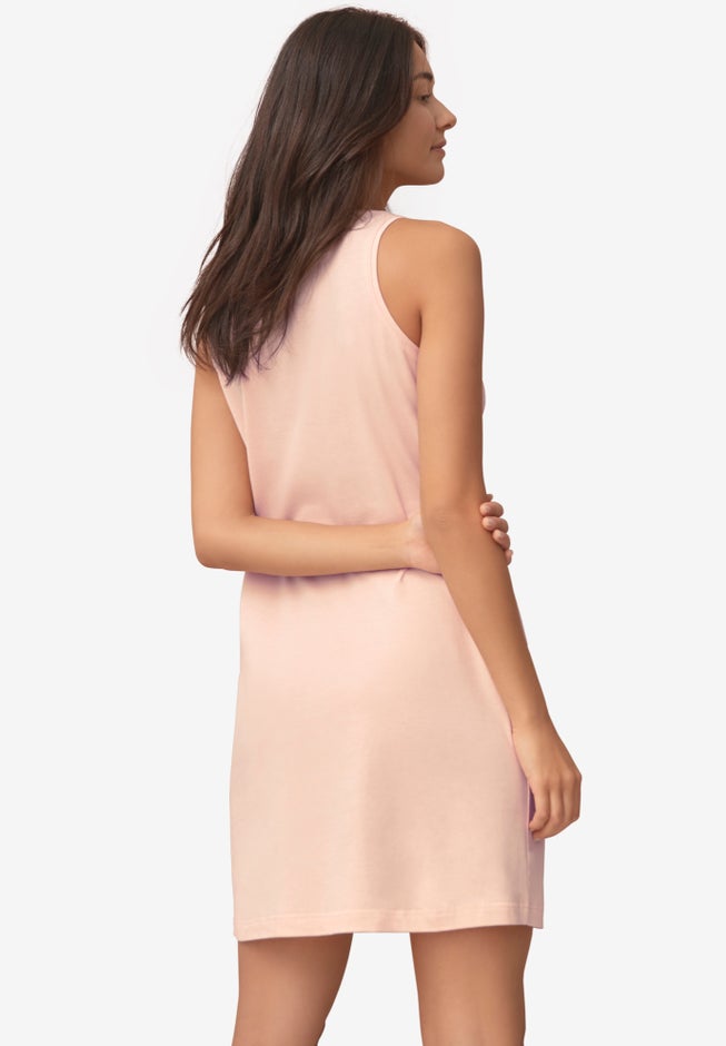 A-Line Sleeveless Sleep Shirt image number 1