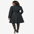 Pleated Trench Coat image number null