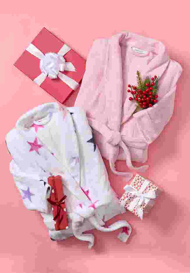 Plush Wrap Robe image number 9