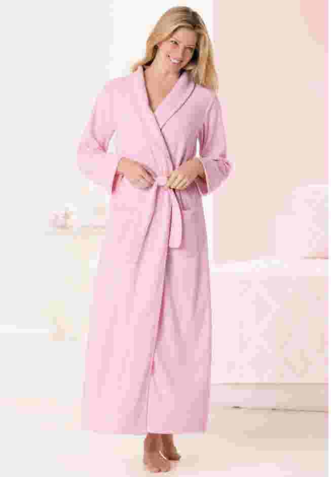 Plush Wrap Robe image number 6