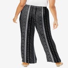 Pull-On Elastic Waist Soft Pants image number null
