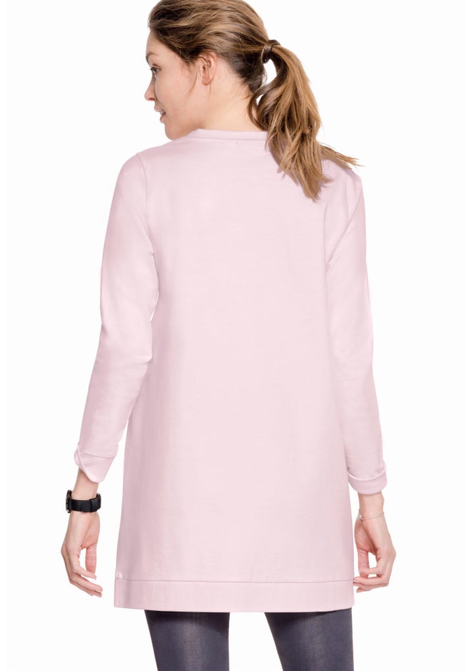 French Terry Love Tunic Sweatshirt image number 1