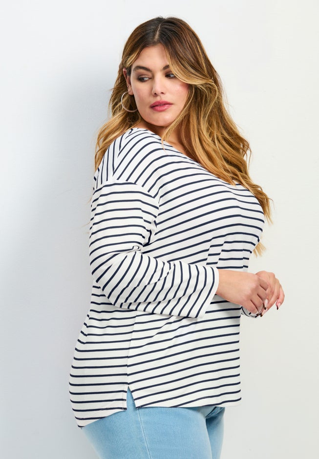 Aimee Stripe Top image number 2