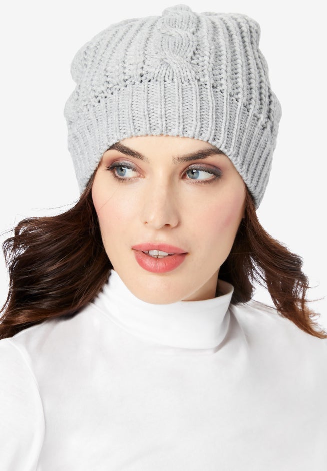 Cable-Knit Hat image number null