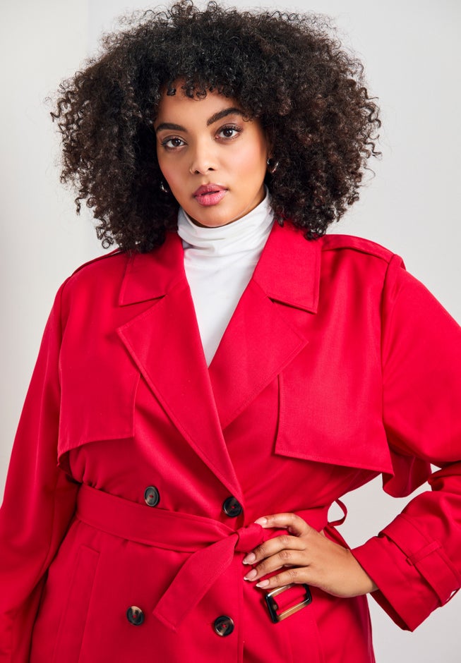 Tia Trench Jacket image number 3