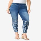 Plus Size 360&deg; Stretch Jegging image number null