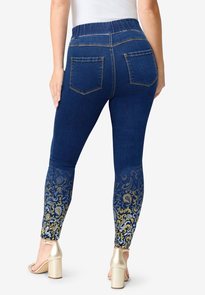 Plus Size 360&deg; Stretch Jegging image number 1