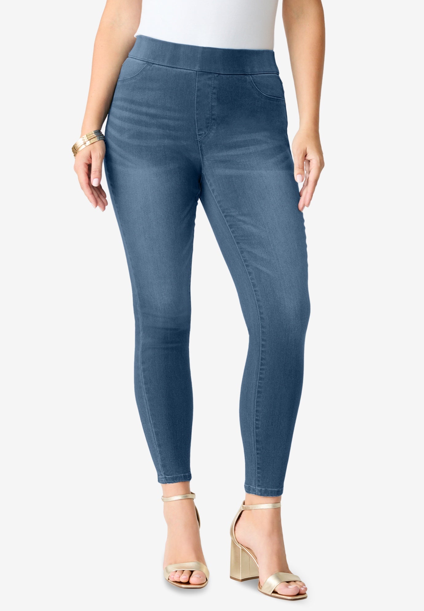 Plus Size 360&deg; Stretch Jegging image number 2