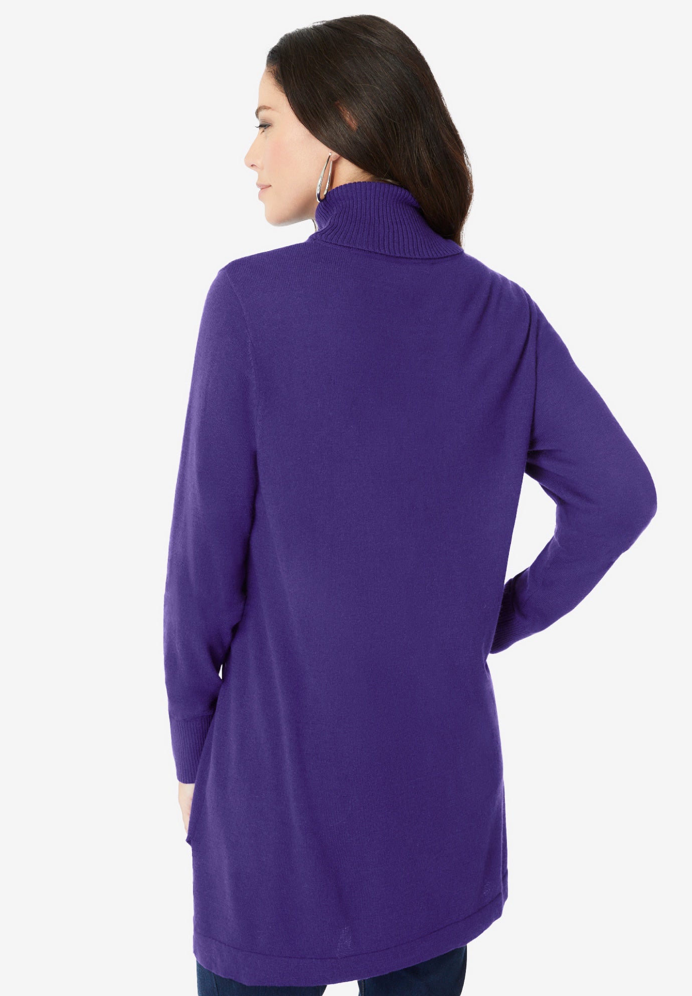 Plus Size CashMORE Turtleneck Sweater image number 1