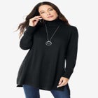 Plus Size CashMORE Turtleneck Sweater image number null