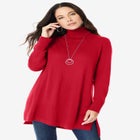 Plus Size CashMORE Turtleneck Sweater image number null