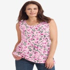 Perfect Printed Scoopneck Tank image number null