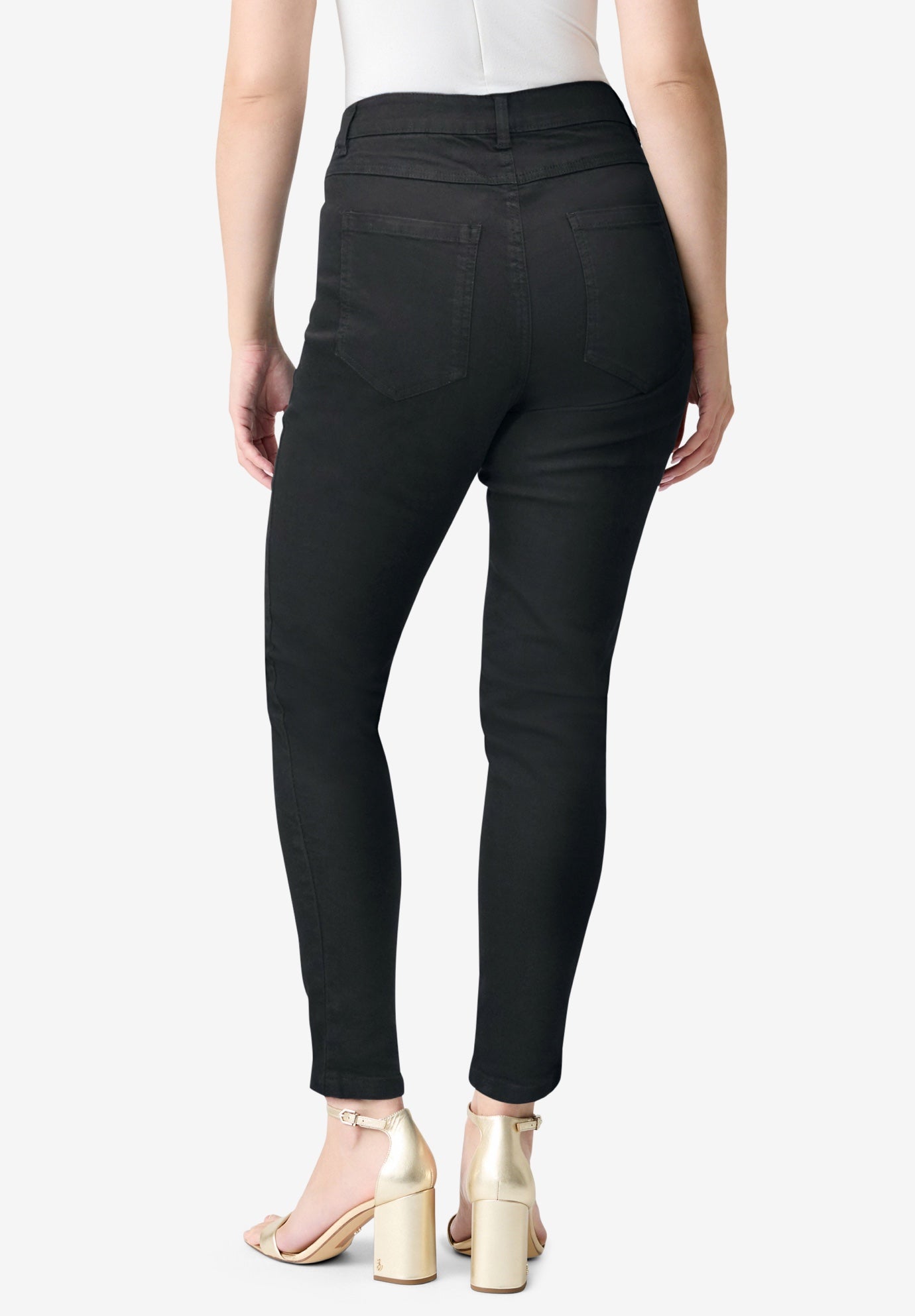 Plus Size Classic Stretch Slim Jean image number 1