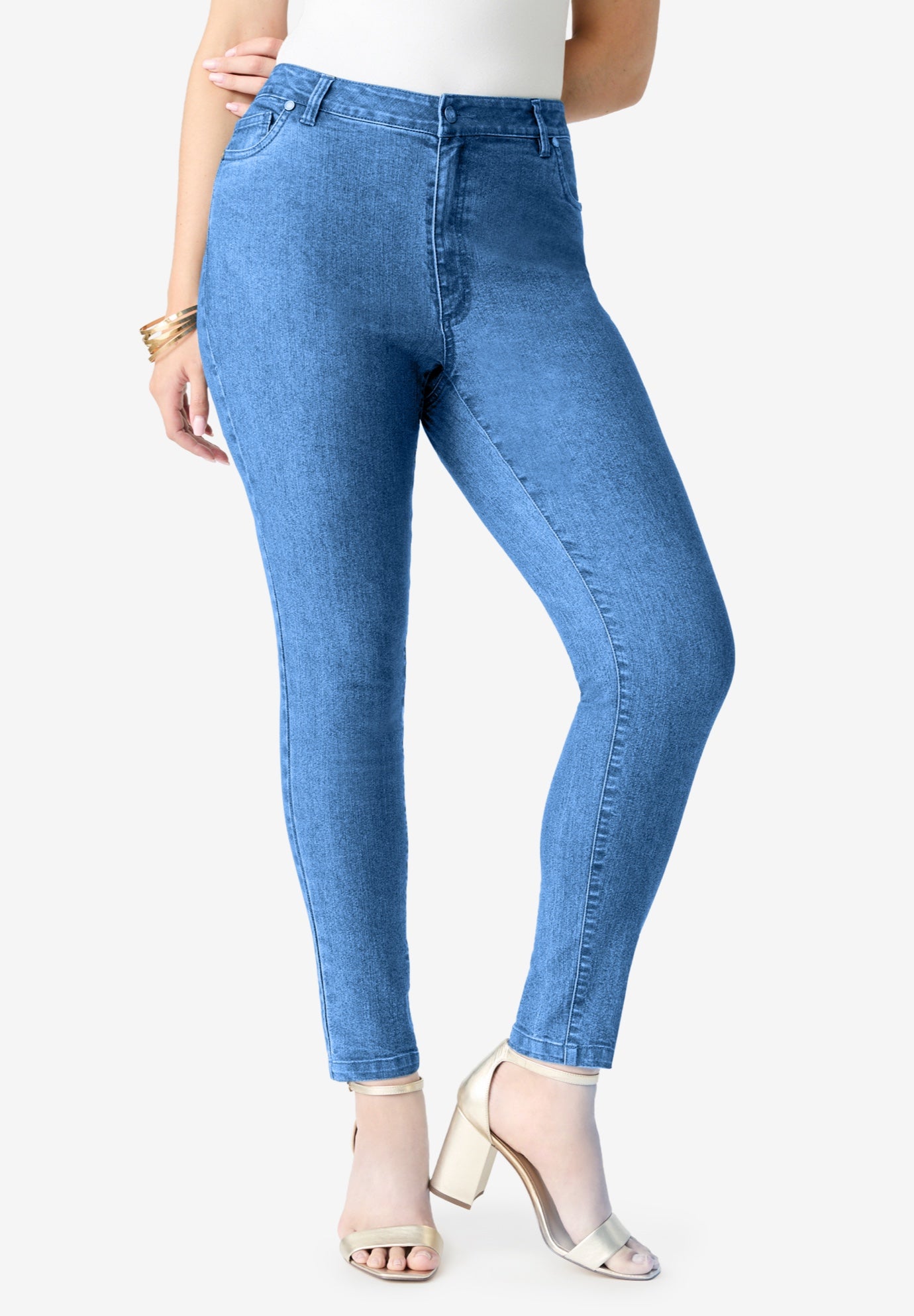 Plus Size 24/7 Stretch Slim Jean image number 0