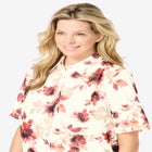 No Iron Short Sleeve Peachskin Shirt image number null