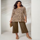 Stretch Knit Swing Tunic image number null