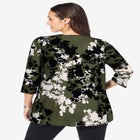 Stretch Knit Swing Tunic image number null