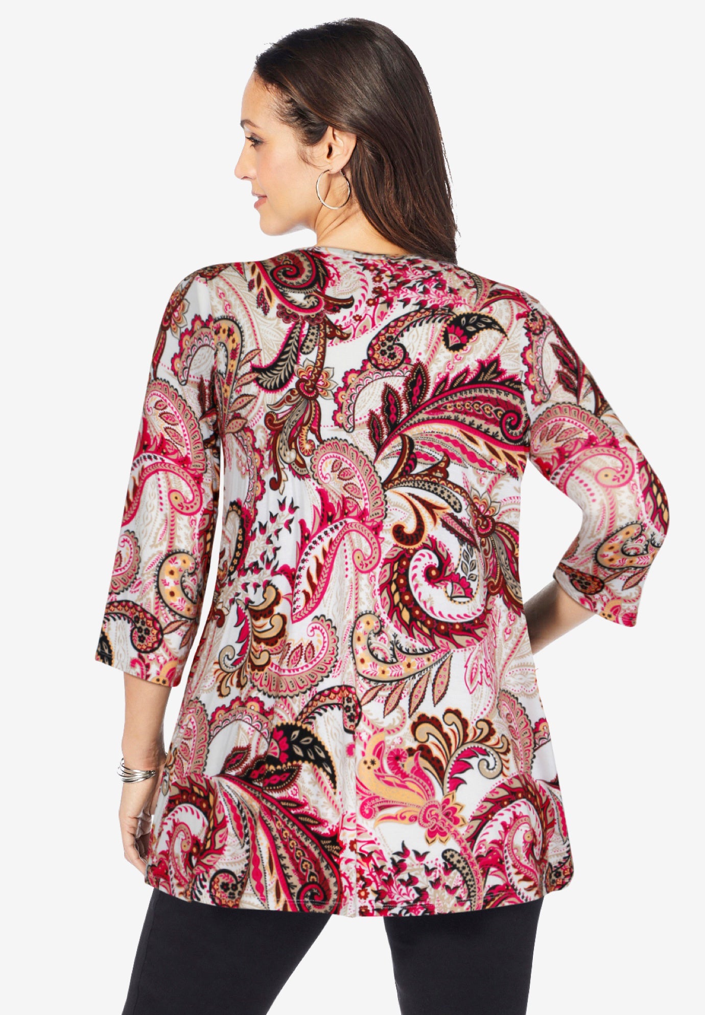 Stretch Knit Swing Tunic image number 2