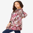 Stretch Knit Swing Tunic image number null