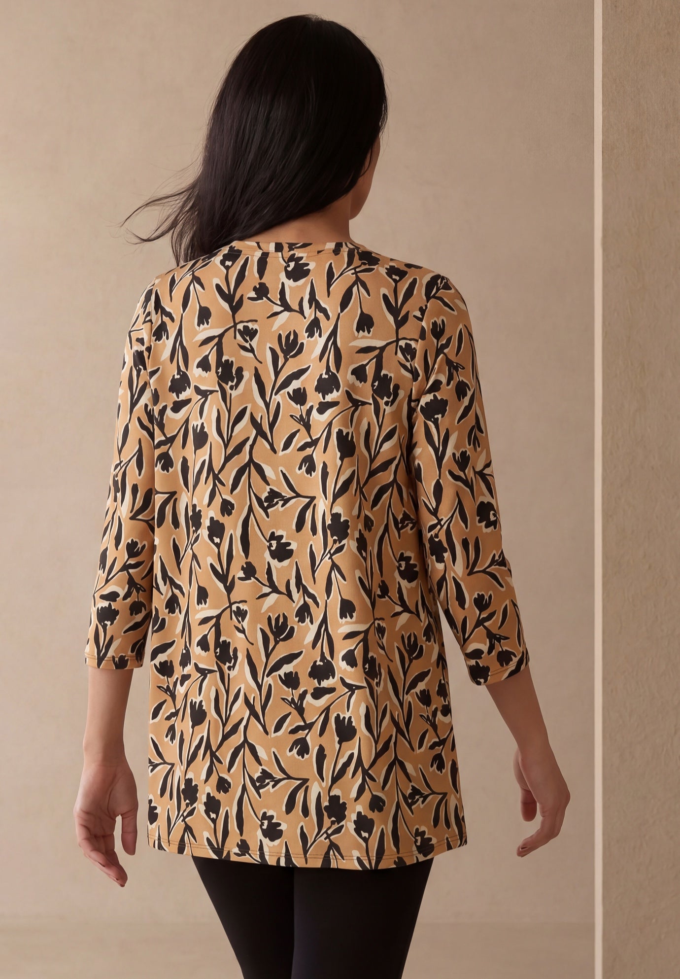 Stretch Knit Swing Tunic image number 1